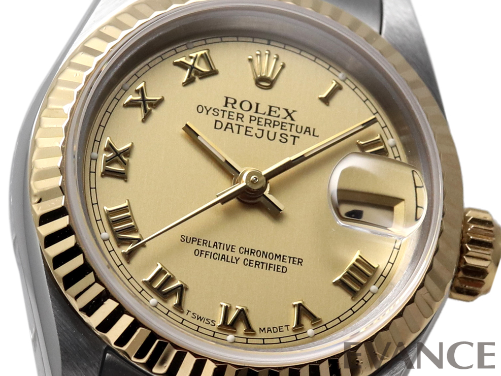 ROLEX / ロレックス レディース デイトジャスト YGコンビ_4枚目画像