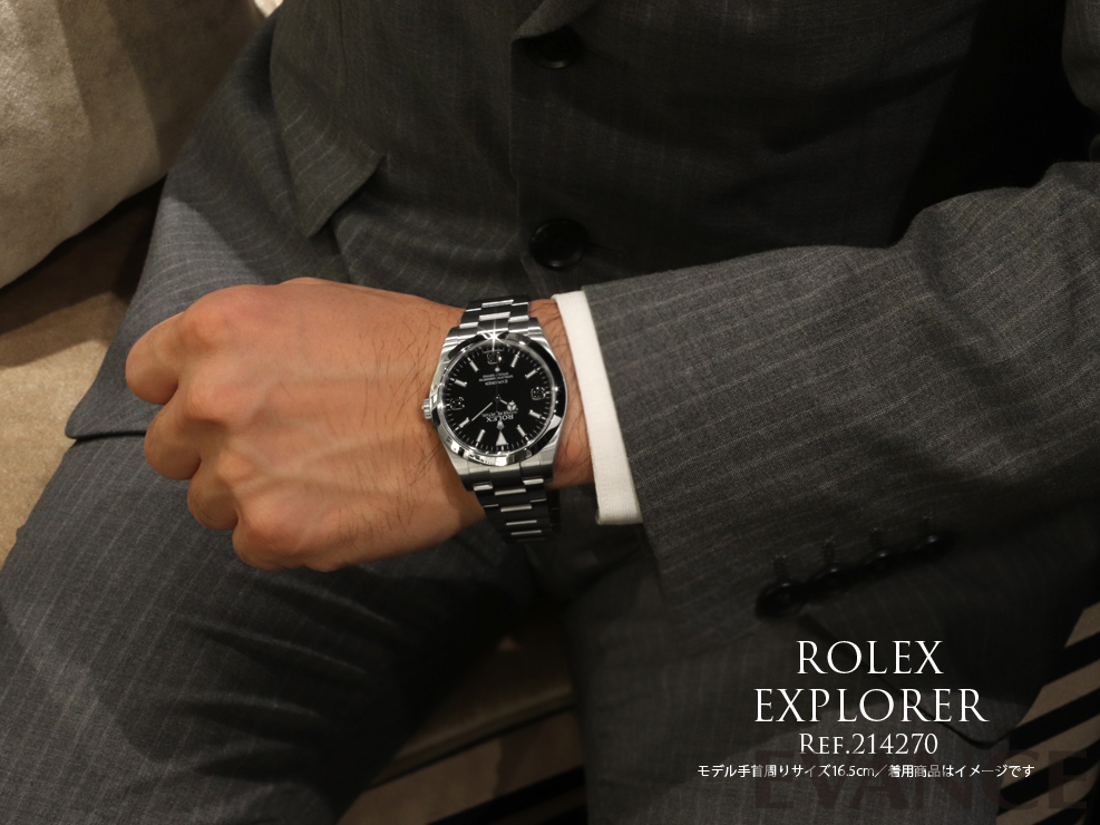 ROLEX / ロレックス エクスプローラーI(保護シール付、未使用デッドストック)