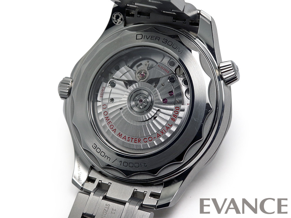 OMEGA / オメガ シーマスター ダイバー 300M コーアクシャル マスタークロノメーター_8枚目画像