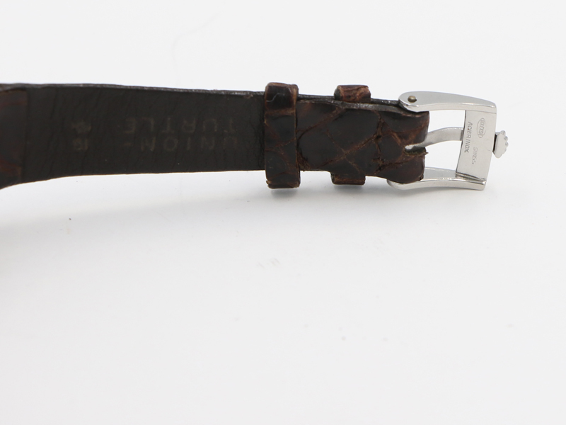 【 ROLEX ロレックス 】 3802 チェリーニ アンティーク 1970年製 K18WG/革 手巻 レディス 13290-0_2枚目画像