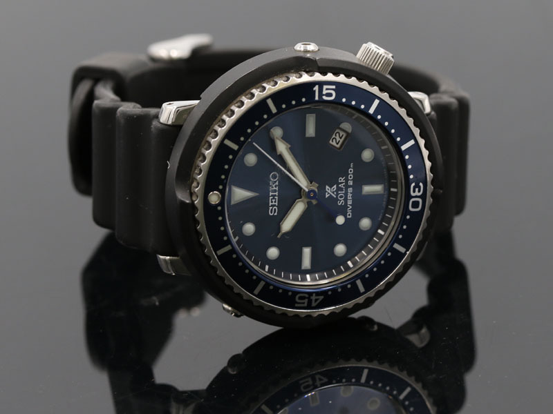 【SEIKO セイコー】SHIPS シップス コラボモデル LOWERCASE ダイバースキューバ STBR00C V147-0BZ0 ソーラー 7967-0_7枚目画像